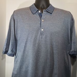 Bobby Jones Collection Polo Golf Shirt 2XL Blue